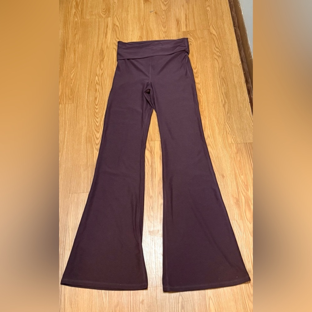 Fabletics Cloud Jersey Foldover Flares - image 4